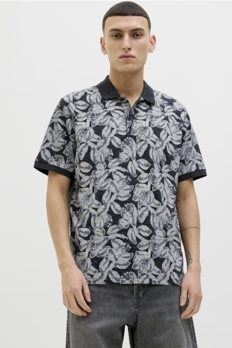 Jack & Jones jorsplit aop polo ss